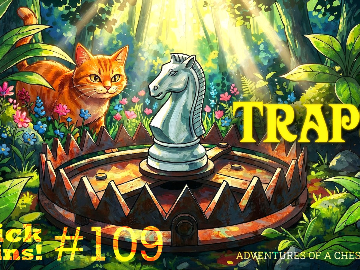 2 x TRAPS for FUN CHESS! ⚡ Quick Wins #109