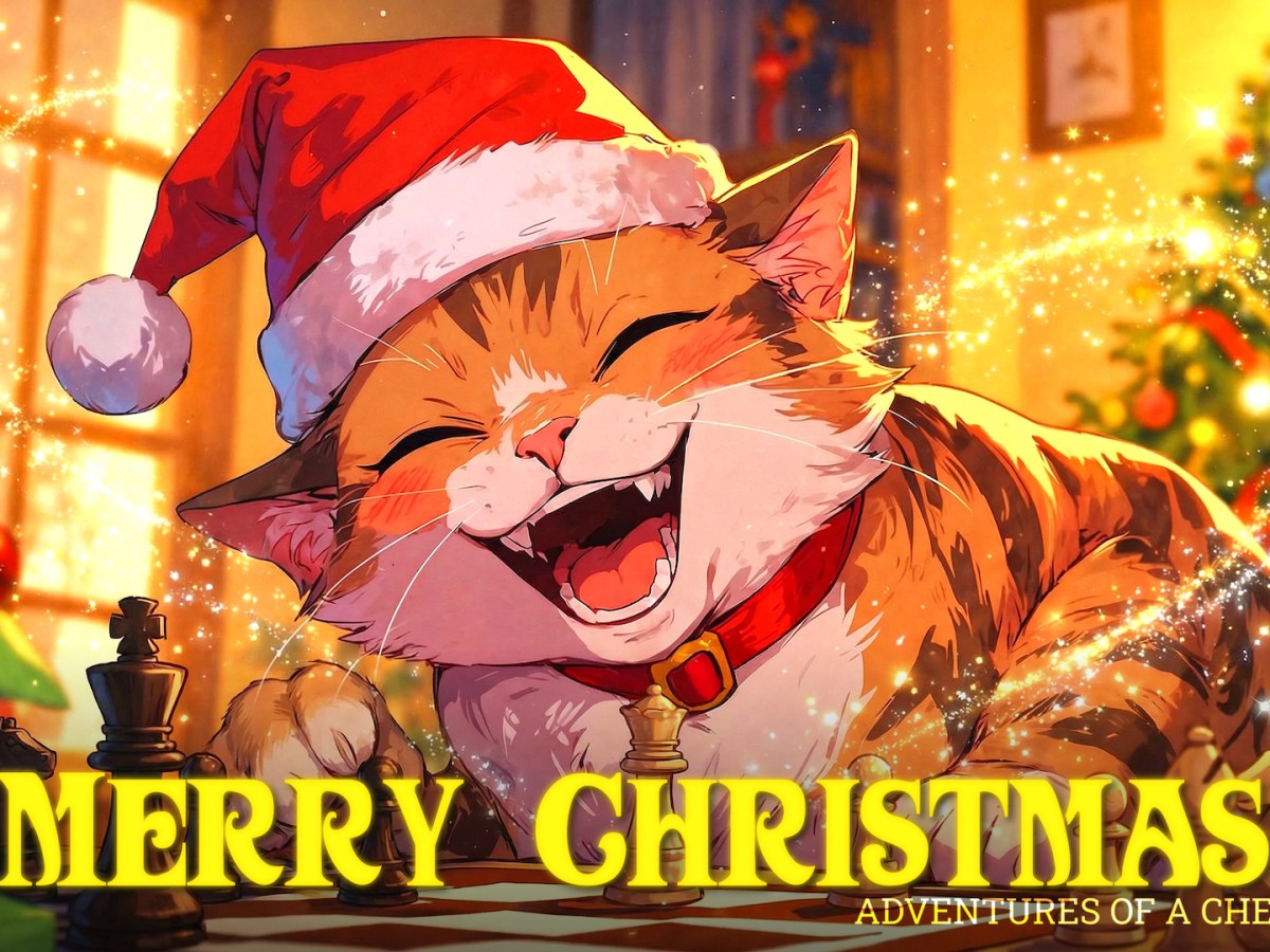 Christmas Chess 2025! Englund Gambit Queen Sacrifice Line! 🎄♟️